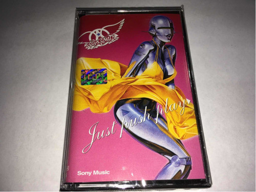 Aerosmith Just Push Play Cassette Nuevo Original Cerrado 0