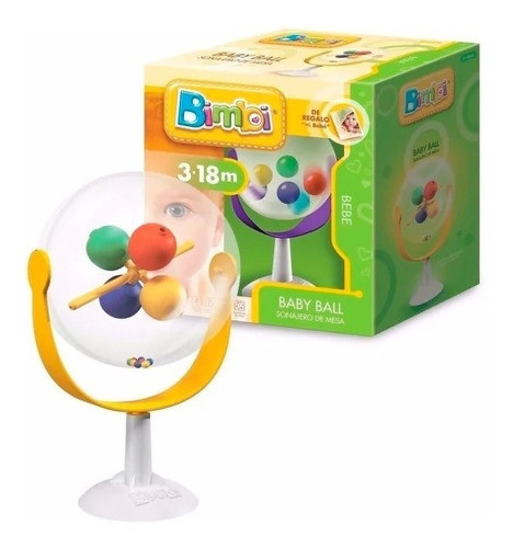 Baby Ball Pelota Para Bebes Con Ventosa Bimbi 0