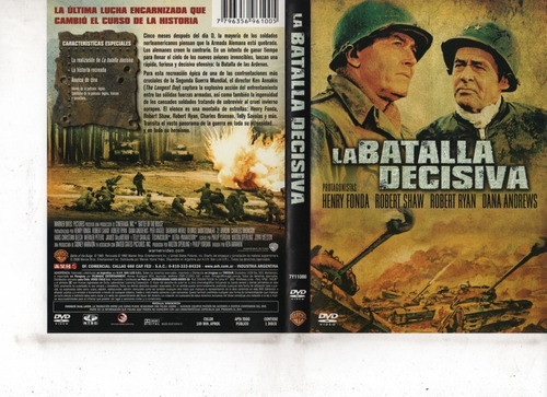 La Batalla Decisiva - Dvd Original - Buen Estado 0
