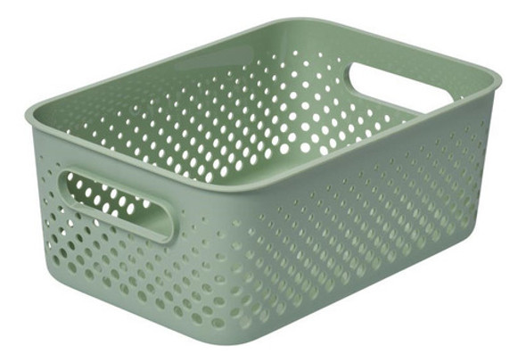 Cesta Organizadora Verde M Essence 0
