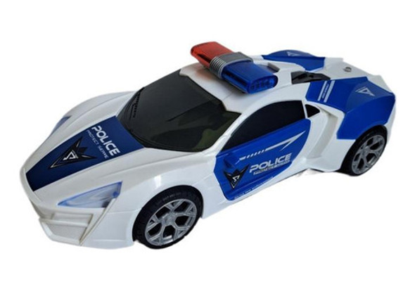 Carrinho Policial Tornado Com Sensor E Luzes 3d 1