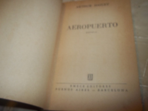 Aeropuerto - Arthur Hailey 1