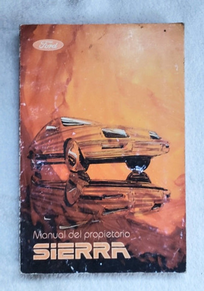 Manual Propietario Y Guantera Original Ford Sierra 0