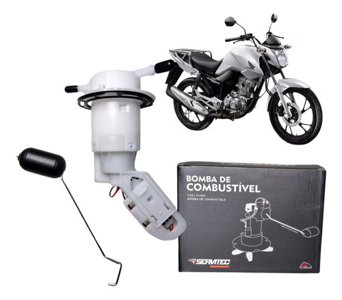 Bomba Combustível Completa Servitec Honda Cg 160 Cargo 16-21 0