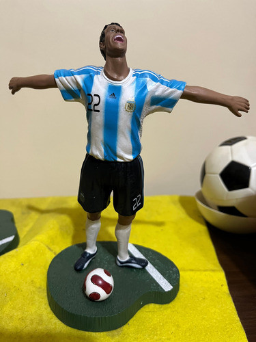 Muñeco Selección Argentina Palermo #22 Estudianes Boca 2010 0