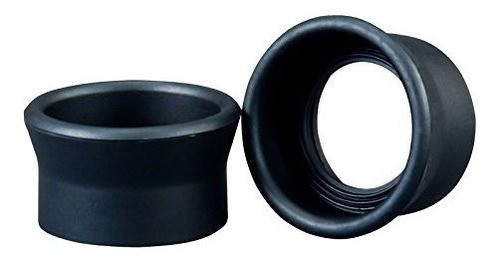 Omax Pequeño Par De Ojeras De Goma Para Microscopios 1