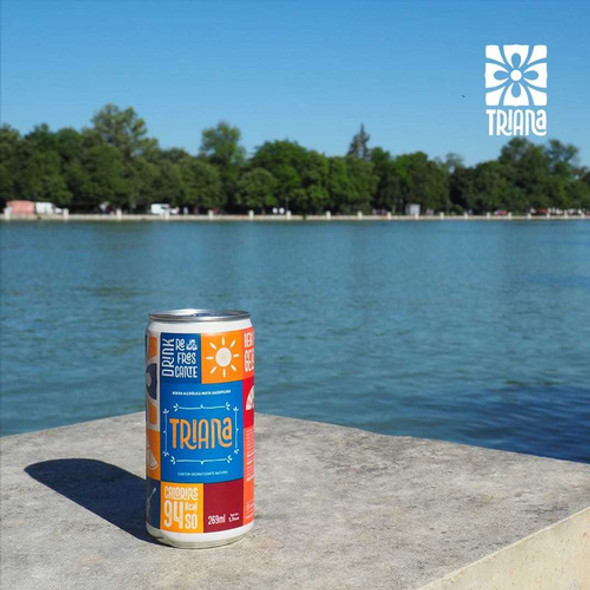 Triana Drink Bebida Espanhola C/ Gás Aperitivo 3 Latas 269ml 1 Triana Drink Bebida Espanhola C/ Gás Aperitivo 3 Latas 269ml 1