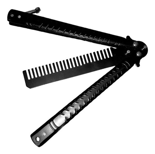 Cuchillo Navaja Mariposa Peine Practica Obelisco 1