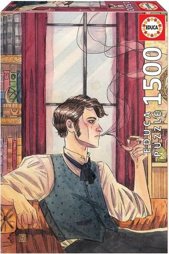 Puzzle Rompecabezas 1500 Educa Sherlock Holmes Esther Gili 0