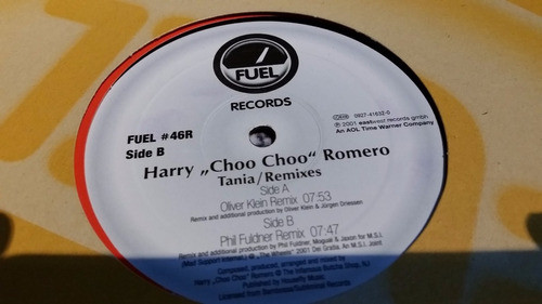 Harry Choo Choo Romero Tania (remixes) Vinilo Maxi 2001 1