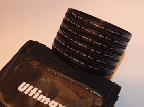 Filtros De Color Graduales 62mm. Kit 6 Un. Mc Hd G-  Japan 1