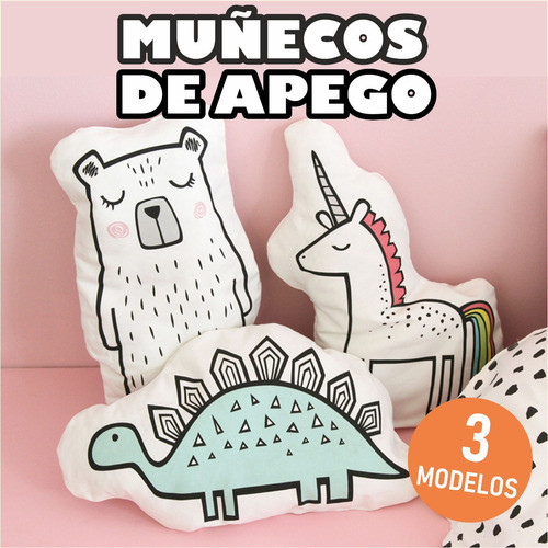 Plantillas Muñeco De Apego Png Pdf Sublimar Animales 0