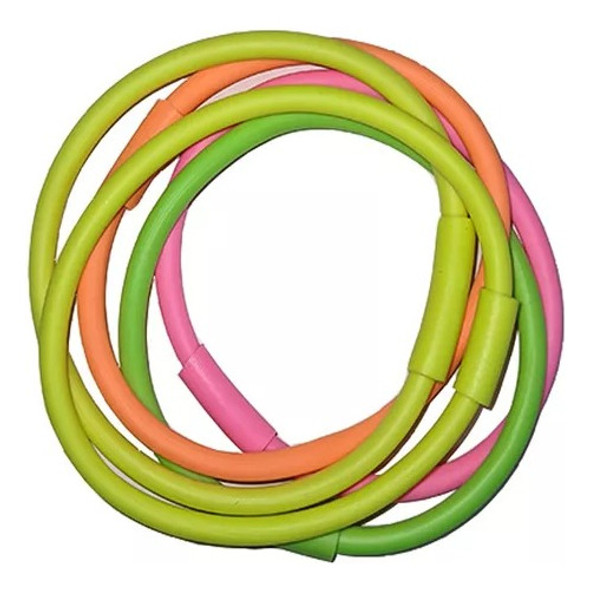 Pulseras Fluo De Goma Cotillon X 12 Unidades 0 Pulseras Fluo De Goma Cotillon X 12 Unidades 0