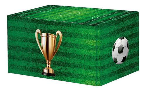 Capa De Mesa Futebol Em Tecido Sublimado Veste Fácil 0