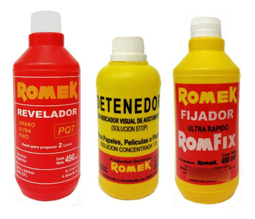 Kit De Revelado De Negativos B&n Romek -rosario- 0