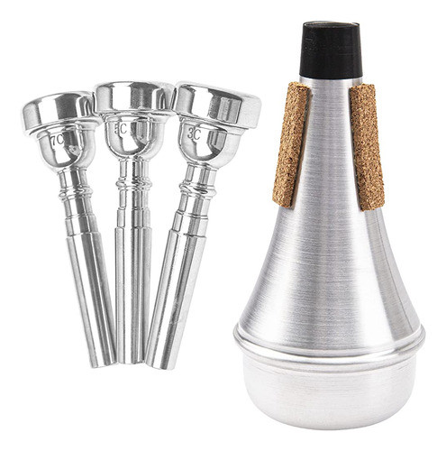 4pcs Yootones Boquilla De Trompeta (3c 5c 7c) Con Silenciado 0