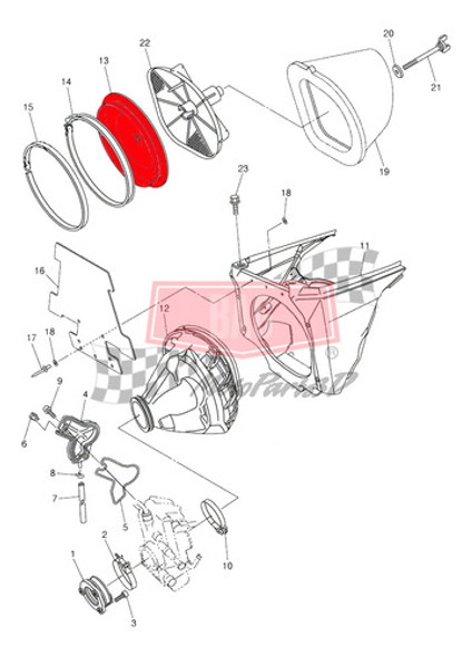 Soporte De Canasta Filtro De Aire Yamaha Yz Yzf 125 250 450 1 Soporte De Canasta Filtro De Aire Yamaha Yz Yzf 125 250 450 1