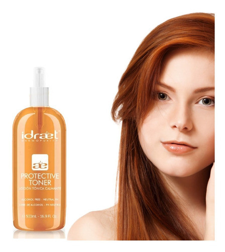 Tónico Calmante Protective Toner Loción Piel Sensible Idraet 0