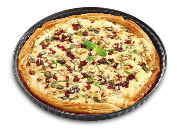 Tartera Desmontable 24cm Negra Premium Importado 1