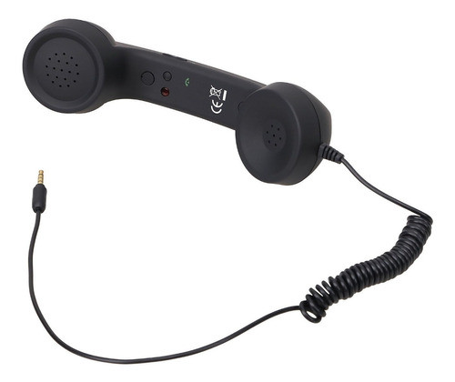 3,5 Mm Teléfonos Retro Clásico Auricular De Teléfono Para El 1
