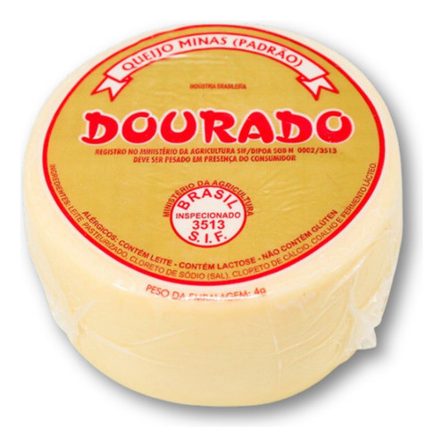 Queijo Minas Padrão De Massa Cozida Premium Cremoso 0