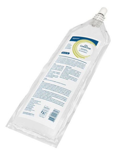 Gel Condutor Para Ultrassom  Incolor Sachê 1kg Mercur 1kg 1 Gel Condutor Para Ultrassom  Incolor Sachê 1kg Mercur 1kg 1