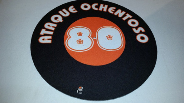 Ataque Ochentoso Slipmat Paño Espuma Scratch Profesional 0