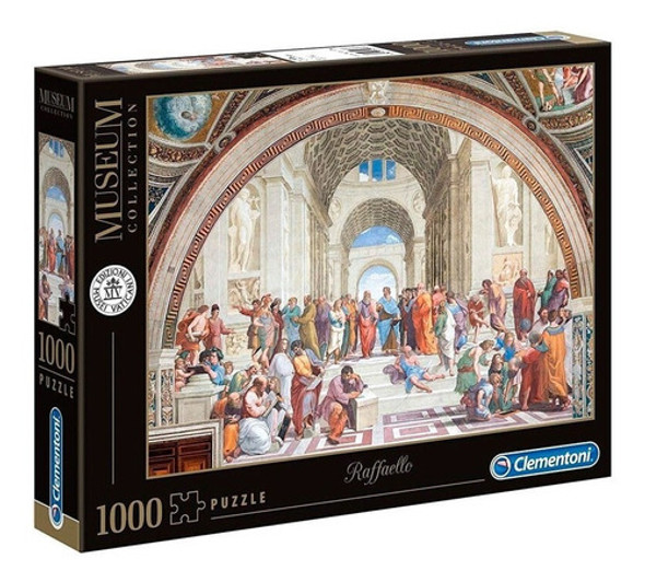 Puzzle 1000 Piezas La Escuela De Atenas Clementoni 39483 0