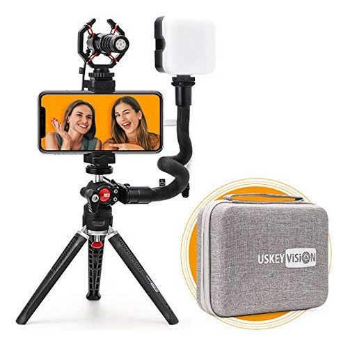 Uskeyvision Kit De Videovlogging Para Teléfono Inteligente / 0