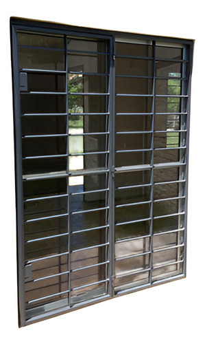 Puerta Reja 2 X 1.5mts Mit Fij. Mit Batiente 2 Cerrojos 16mm 0