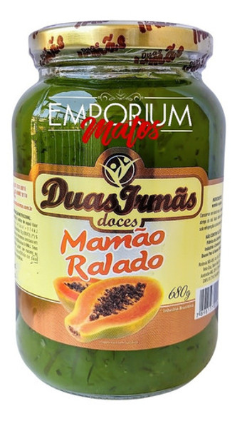 1 Doce De Mamão Verde Ralado 0