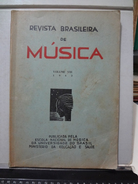 Livro Revista Brasileira De Musica Vol. 8 1942 0