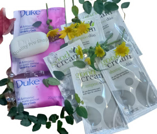 Jabón Hotelero Duke 20gr + Shampoo Duo 15ml X 240 Unid Hotel 0