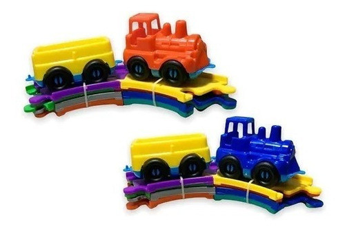 Tren Encastre Piccolo 3 Circuitos Irv Toys Risa Casa Valente 1