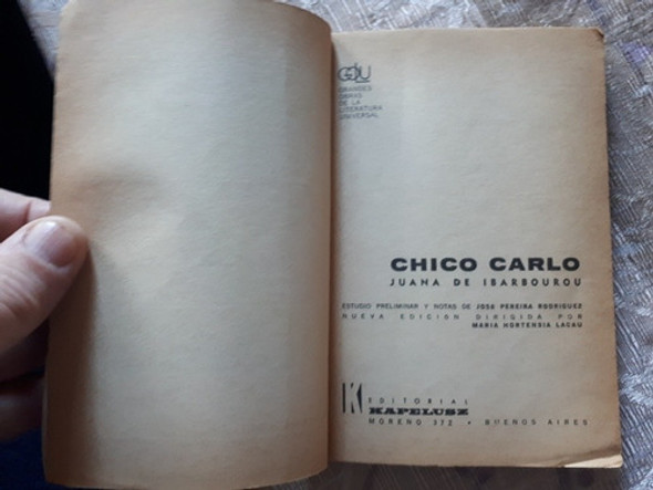 Chico Carlo - Juana De Ibarbourou - Kapelusz N° 9 1 Chico Carlo - Juana De Ibarbourou - Kapelusz N° 9 1