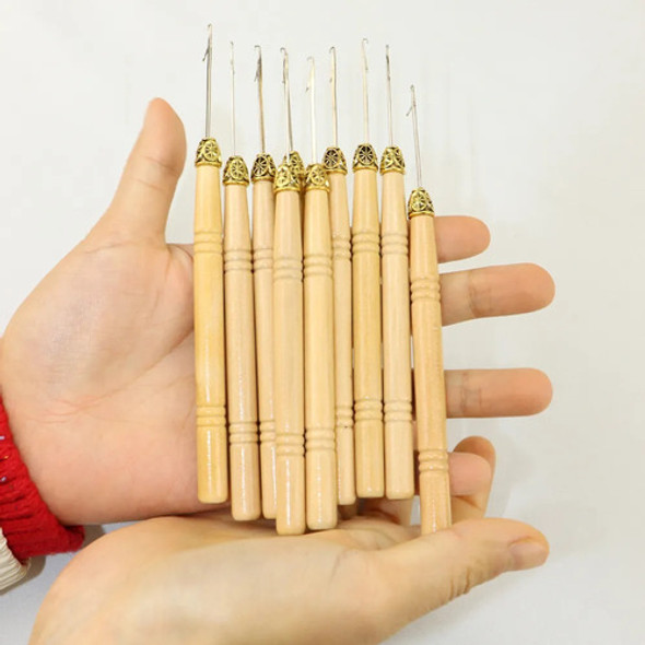 Kit 6 Enhebradores O Aguja Microrings Colocacion Extensiones 1