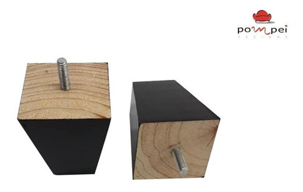 Pe Trapezio Madeira Para Sofás, Estofados Com 9 Cm Kit C/4 0