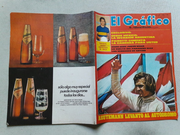 El Grafico Nº 2677 Año 1971 Reutemann Bonavena Diaz Tarabini 0