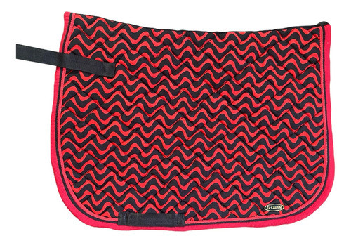 Mandil Clásico De Equitación Negro Labrado 0