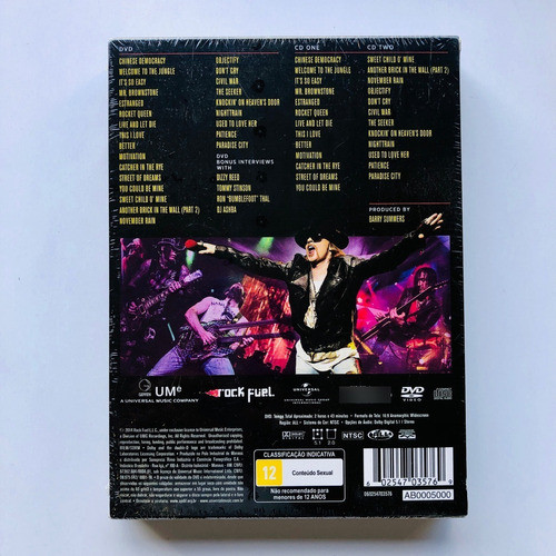 Guns N Roses Appetite For Democracy Live Boxset Dvd + 2 Cds 1