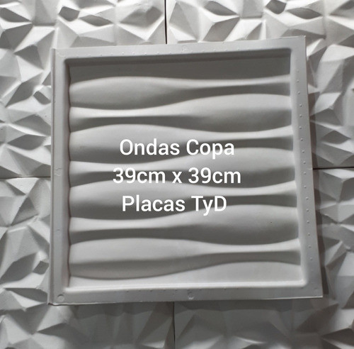 Moldes De Goma Para Placas Y Desmoldante, Envío Incluido 1