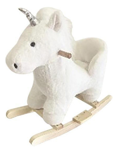 Unicórnio De Balanço Musical Com Assento 0