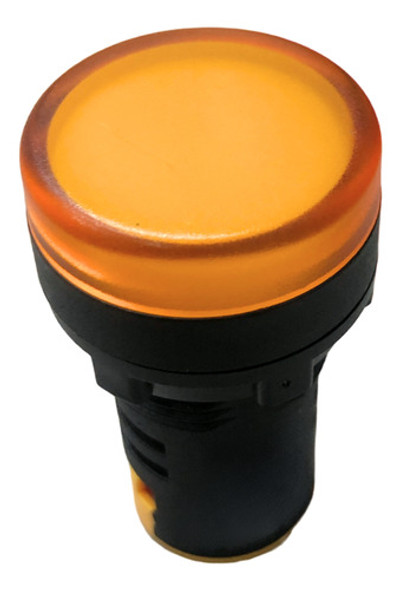 Sinaleiro Redondo L20-ar7-y Led 22mm - 24vcc/vca - Amarelo 0 Sinaleiro Redondo L20-ar7-y Led 22mm - 24vcc/vca - Amarelo 0