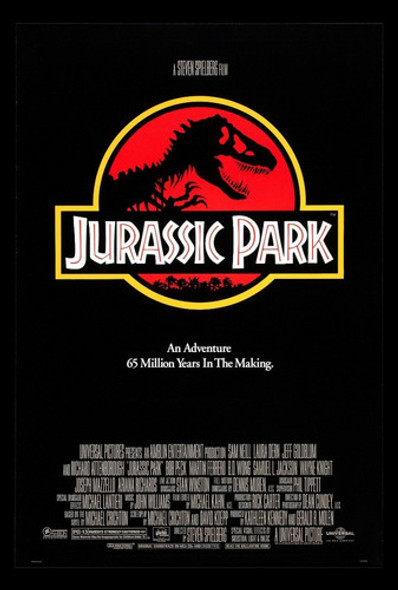 Poster Lona Vinilica - Jurassic Park (1993) 0