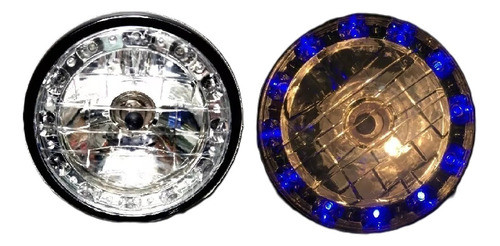 Farol Yumbo Gs Azul, Aro De Angel - Gkmotos.uy 0
