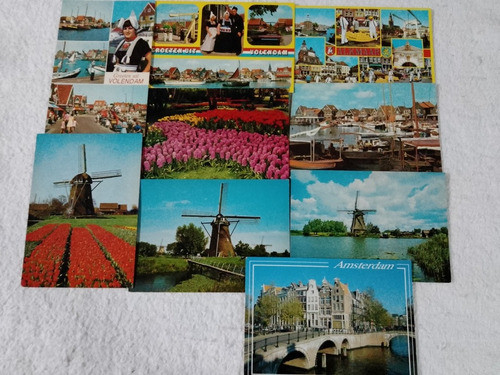 9 Hermosas Y Típicas Postales De Holanda. 0