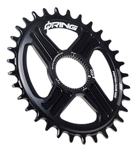 Plato Rotor Qring Oval 38 Dientes Direct Mount Aluminio 7055 1