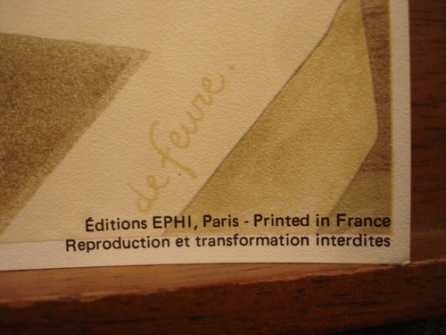 Afiche Posters De Feure Paris Francia Calidad Propaganda 1