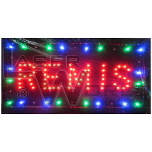 Cartel Luminoso Remis, Letrero Led Con Movimiento, Pizarra 0