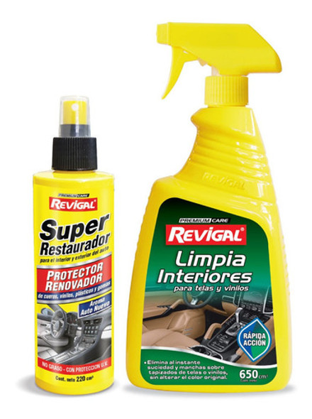 Super Renovador Restaurador Y Limpia Interiores  Revigal 0